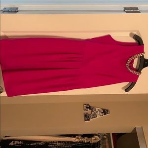 Cynthia Steffe size 10 magenta dress